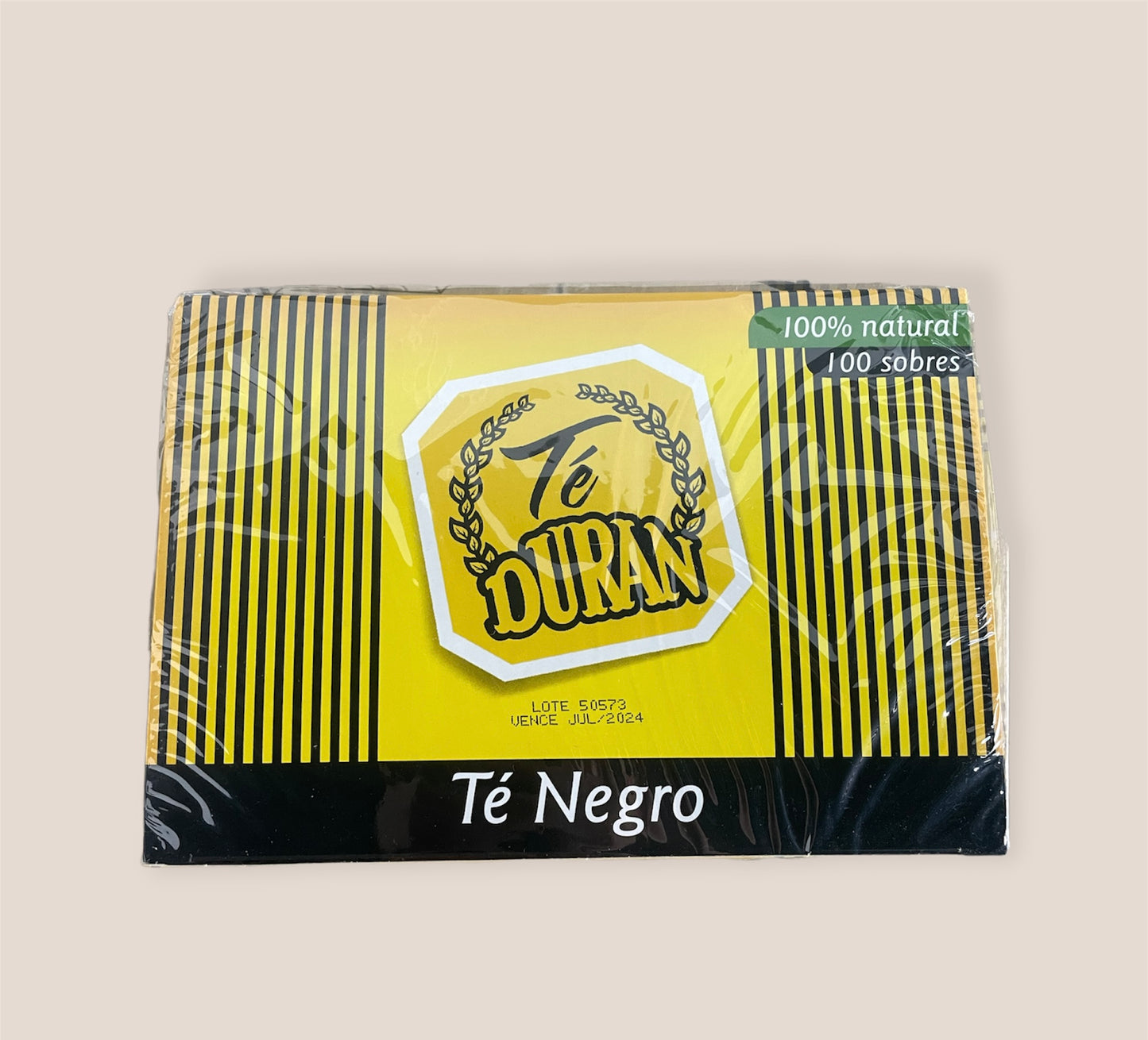 Te negro und 100 sobres n