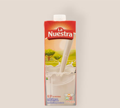 Bebida láctea la nuestra uht 946ml 12u/caja