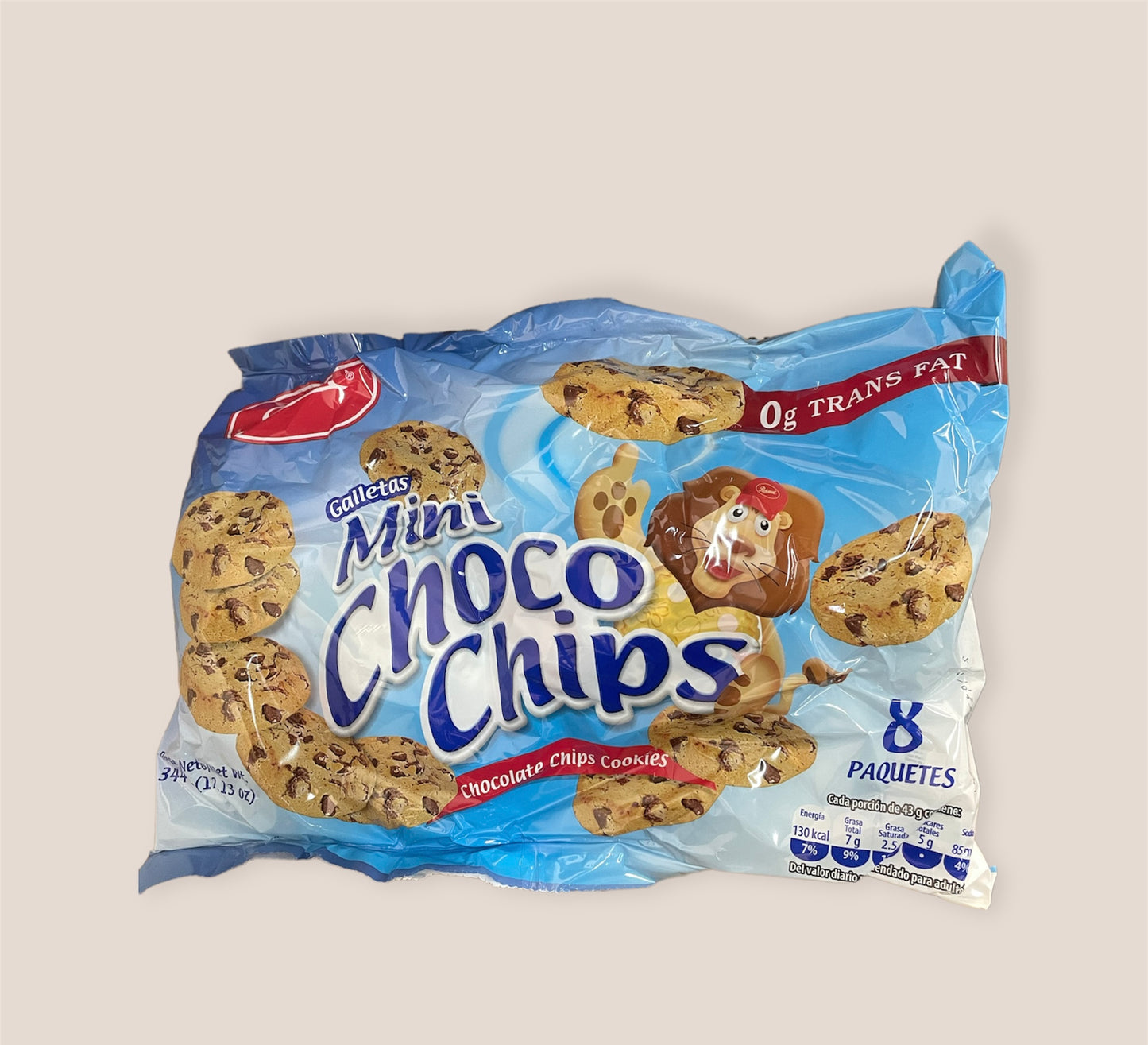 Mini choco chips 8 pack und 334g